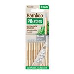 Piksters Bamboo Inter Brush 8 Pack Size 0 Online Only