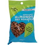 Healthy Way Awesome Almonds Dry Roasted 400g