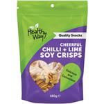 Healthy Way Cheerful Chilli and Lime Soy Crisps 180g
