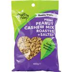 Healthy Way Prime Peanut Cashew Mix Roasted and Salted 400g