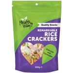 Healthy Way Remarkable Rice Crackers 100g