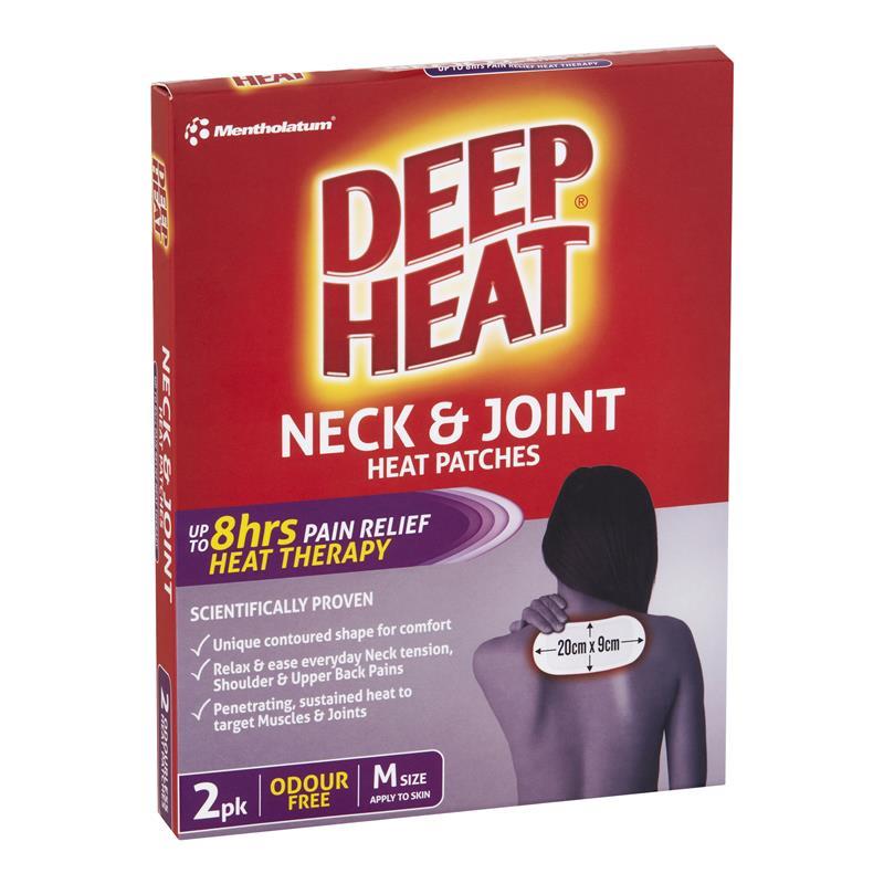 Deep Heat Neck & Joint Heat Patches 2 Pack