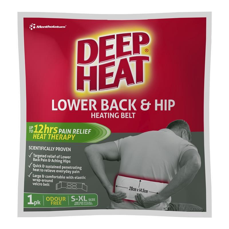 Deep Heat Lower Back & Hip Heating Belt