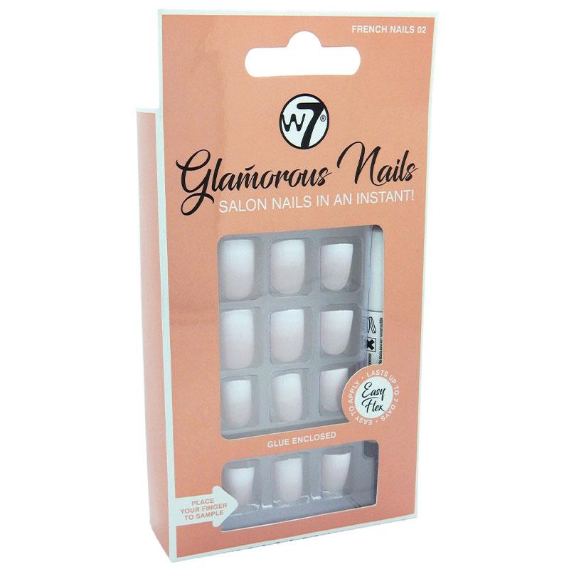 Buy W7 Glamorous Nails French Nails 02 Online at Chemist Warehouse®