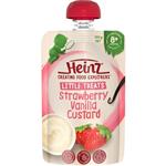 Heinz Strawberry & Vanilla Custard Pouch 120g