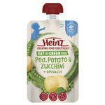 Heinz Pea Potato Zucchini & Spinach Pouch 120g 4m+