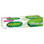 Polident Denture Adhesive Cream Fresh Mint 60g