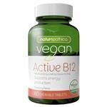 Naturopathica Vegan Active B12 60 Chewable Tablets