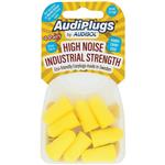 Audiplugs High Noise Industrial Strength Ear Plugs 4 Pairs