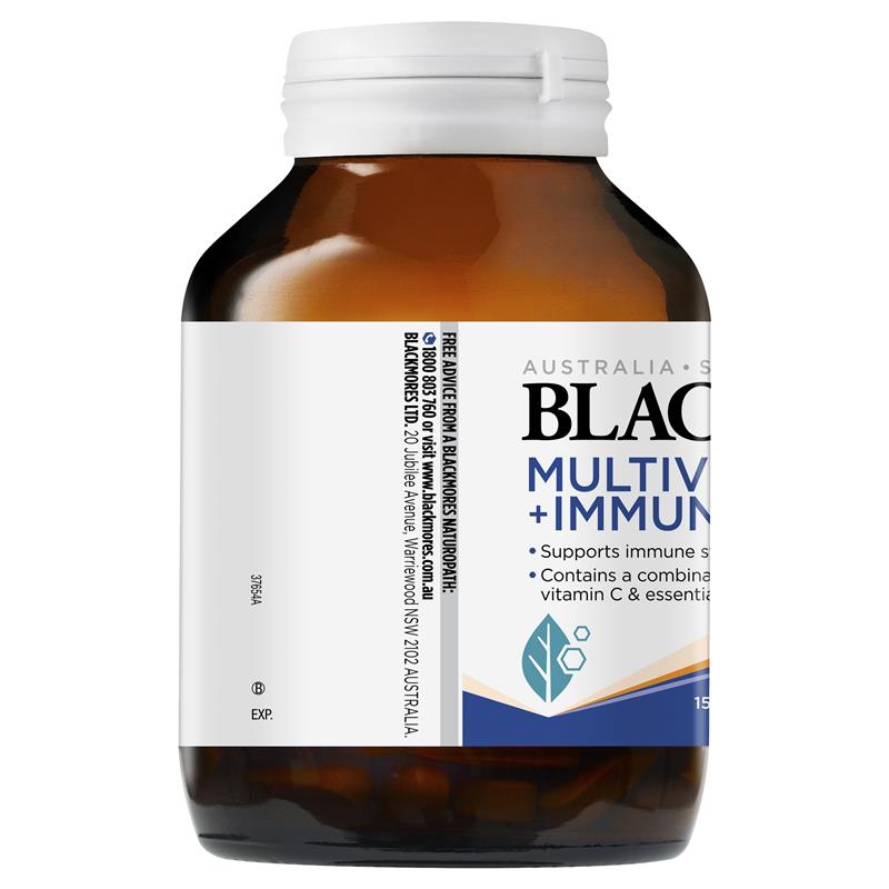 Buy Blackmores Multivitamin + Immune 150 Tablets Exclusive Online at