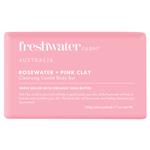 Freshwater Farm Australia Rosewater + Pink Clay Cleansing Bar 200g