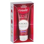 Colgate Optic White Renewal Teeth Whitening Toothpaste Vibrant Clean with Hydrogen Peroxide  85g