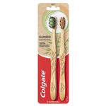 Colgate Toothbrush Bamboo 2 Pack