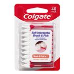 Colgate Soft Interdental Brush & Pick 40 Pack