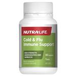 Nutra-Life Cold & Flu Immune Support 60 Capsules