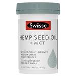 Swisse Hemp Seed Oil + MCT 60 Capsules