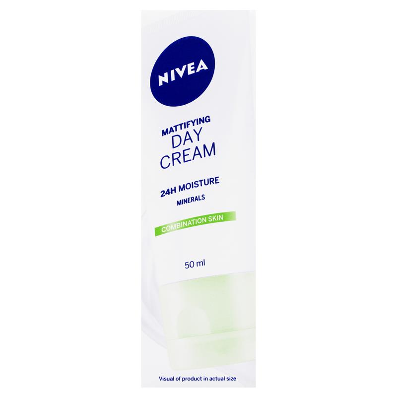 Buy NIVEA Daily Essentials Mattifying Face Moisturiser Oily Skin 50ml Online at Chemist Warehouse®
