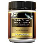 GO Healthy Fish 3000 Triple Strength Softgel 150 Capsules Exclusive Size