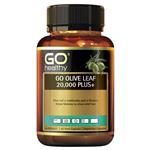 Go Healthy Olive Leaf 20000 Plus+ 60 Vege Capsules Exclusive Size
