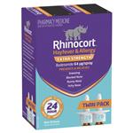 Rhinocort Extra Strength Hayfever Antihistamine & Allergy Nasal Spray 120 Sprays x 2 Pack