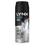 Lynx Deodorant Antiperspirant Ice Chill 165ml
