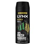 Lynx Deodorant Australia 165ml