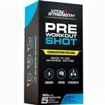VitalStrength Pre Workout Shot Arctic Blue 5 Pack