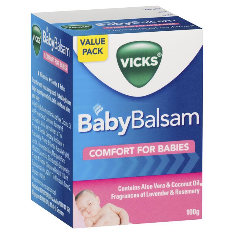 Buy Vicks Vaporub Baby Balsam 100g 