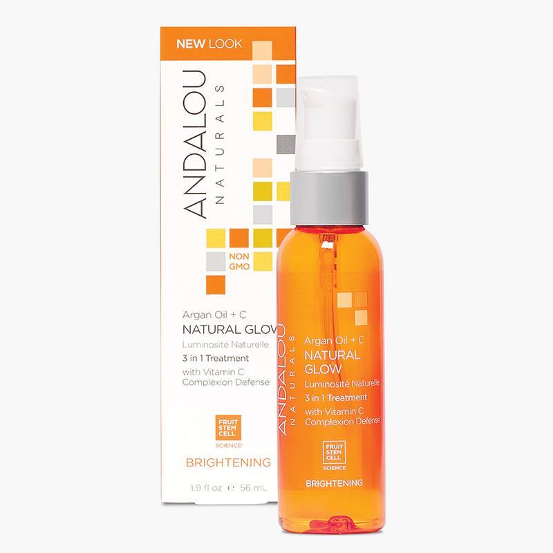 Buy Andalou Argan Oil + C Natural Glow 3 in 1 Treatment 56ml Online