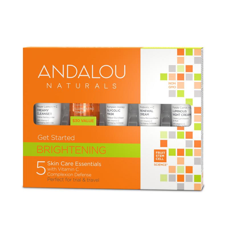 Buy Andalou Brightening Get Started Piece Kit Online At Chemist