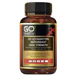 GO Healthy Astaxanthin Antioxidant High Strength 60 Soft Capsules Exclusive Size