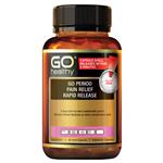 Go Healthy Period Pain Relief Rapid Release 60 Vege Capsules Exclusive Size