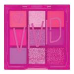 W7 Too Fabulous Vivid Pressed Pigment Eyeshadow Palette Punchy Pink