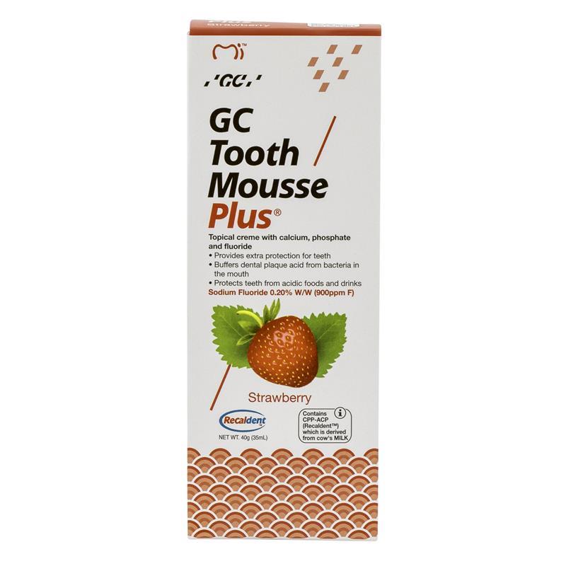 GC-463350 - TOOTH MOUSSE PLUS Vanilla 40g Tube Box of 10 - Henry