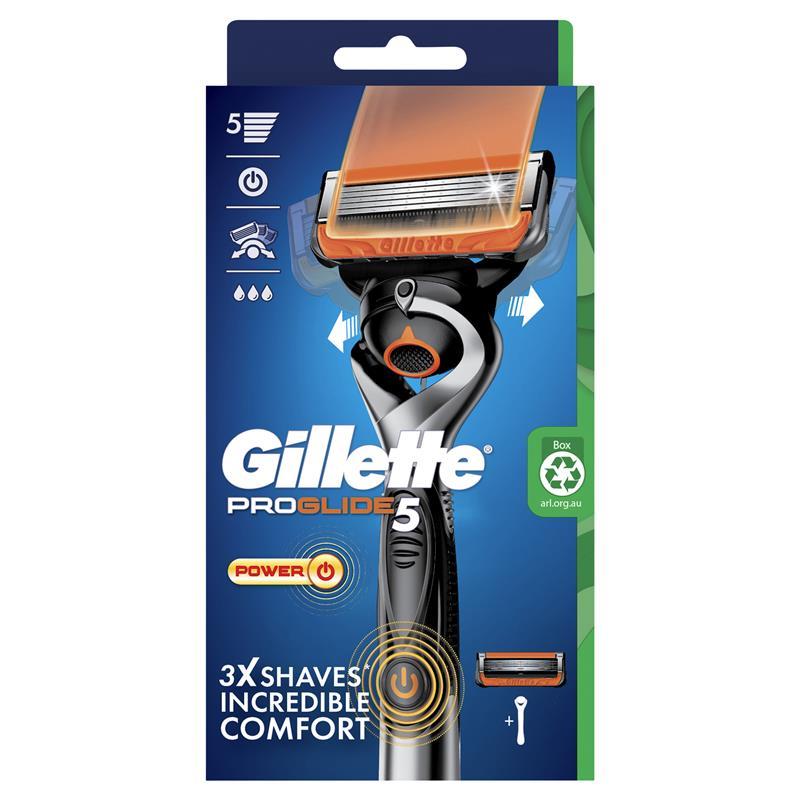 gillette fusion proglide power razor blades 8 pack