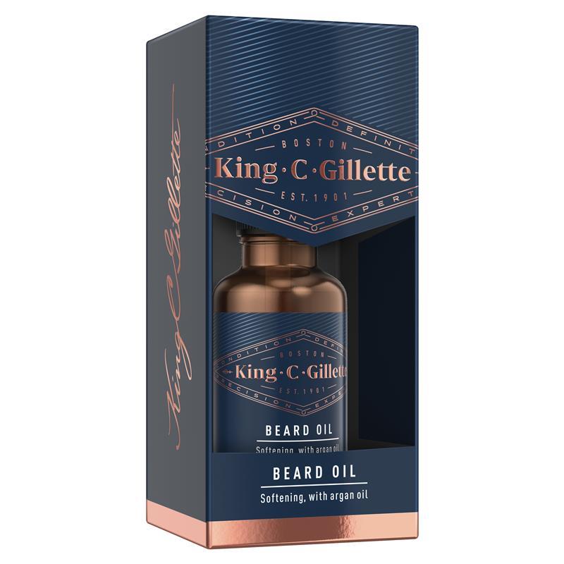 king c gillette beard products