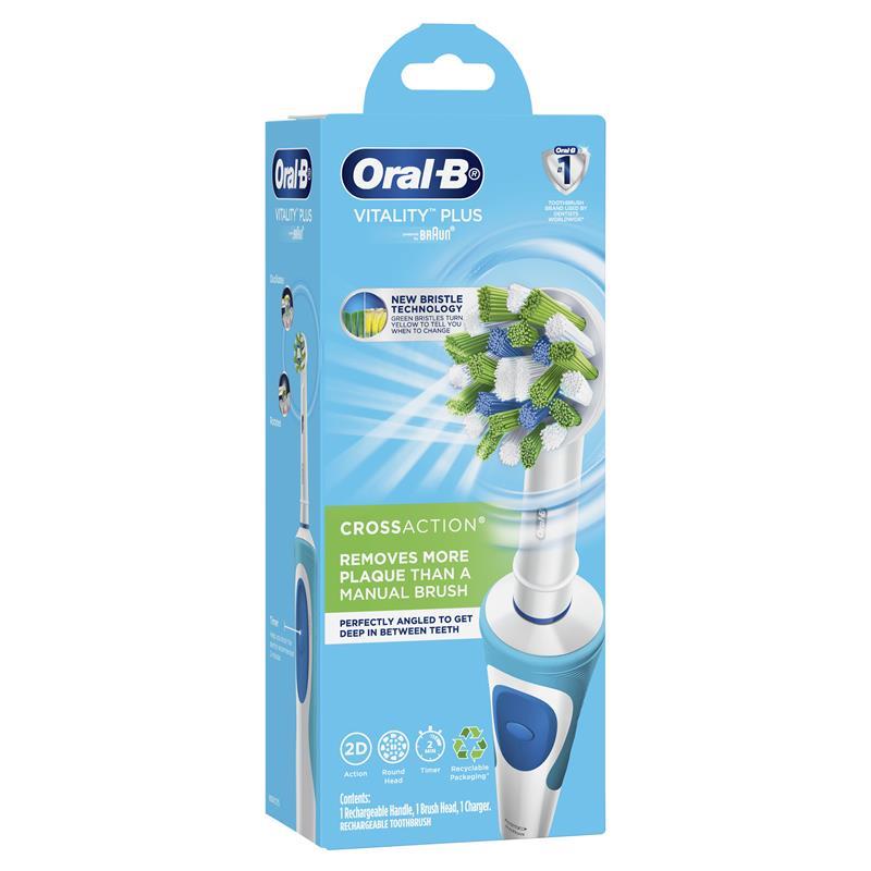 Buy Oral B Vitality Plus Power Toothbrush Floss Action Online at Chemist  Warehouse®