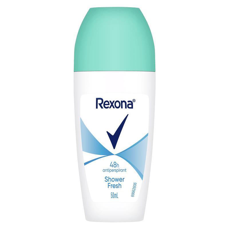 Buy Rexona for Women Antiperspirant Deodorant Roll On Shower Fresh 50ml ...
