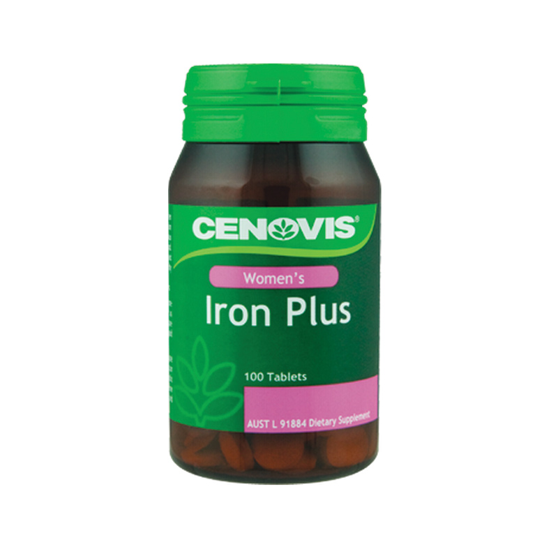 Cenovis Iron Plus 100 Tablets - Chemist Warehouse
