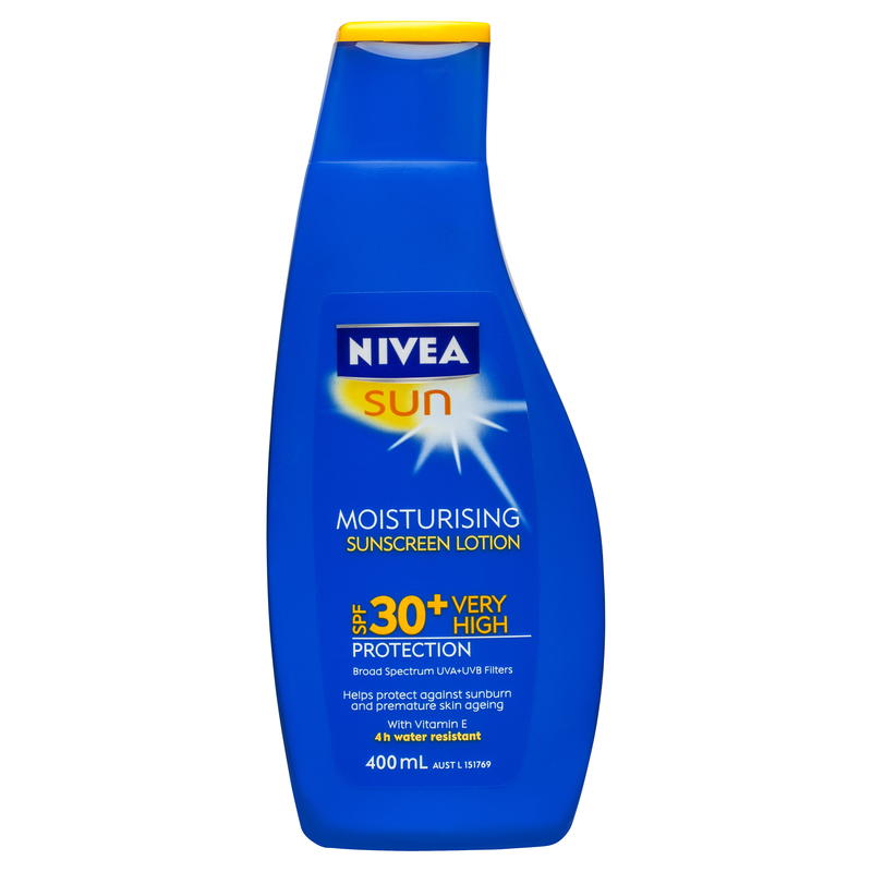Nivea Sun SPF 30+ Moisturising Sunscreen Lotion 400ml