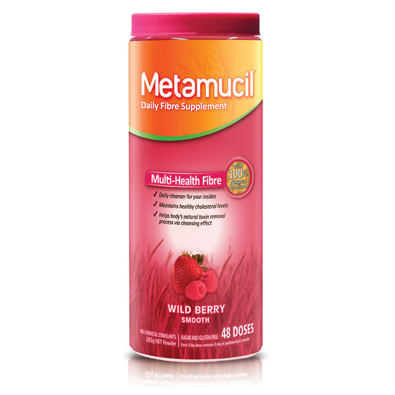 Metamucil Fibre Supplement Smooth Wild Berry 48 Doses Chemist Warehouse