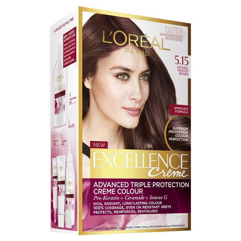 Buy L'Oreal Excellence Creme - 5.15 Velvet Browns- Natural Frosted