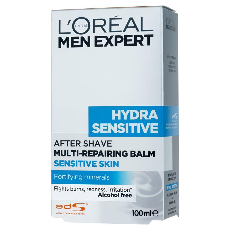 Buy L'Oreal Men Expert Hydra Sensitive After Shave 100ml Online at