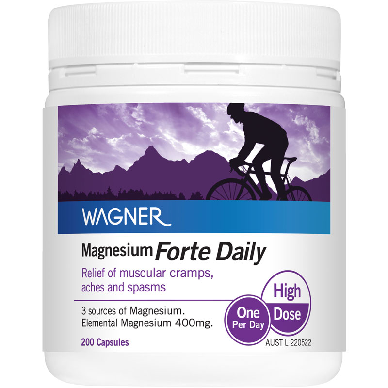 Buy Wagner Magnesium Forte Daily 200 Capsules Online at Chemist Warehouse®