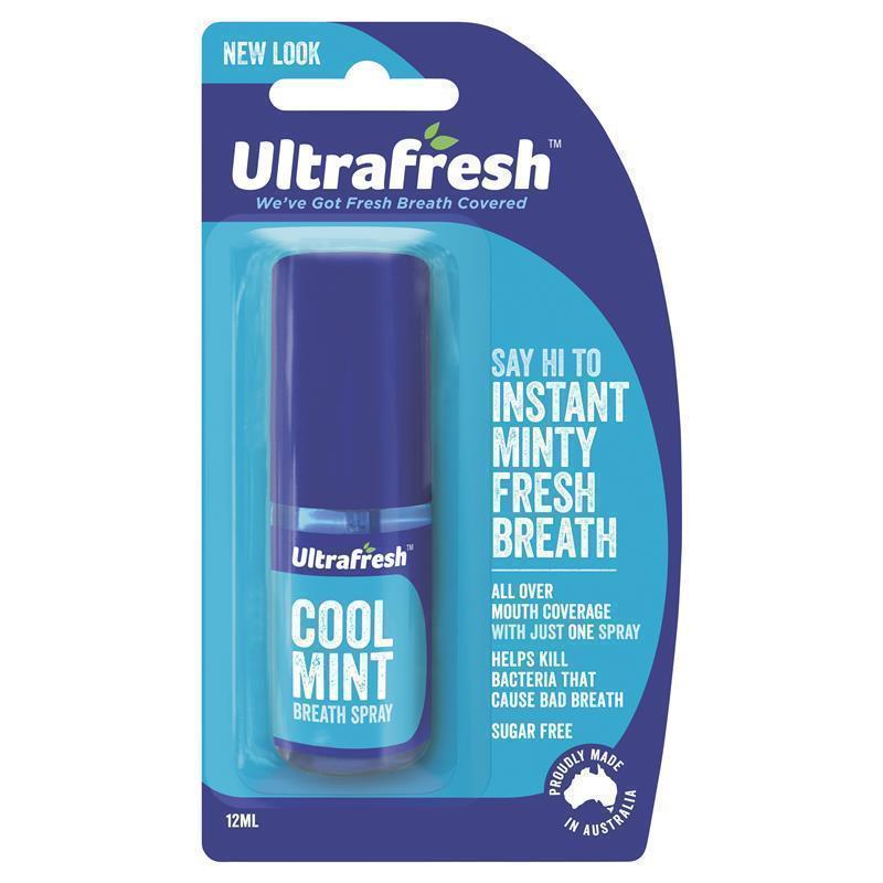 Buy Ultrafresh Coolmint Breath Freshener 12ml Online at Chemist Warehouse®
