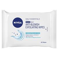 Nivea Pure Effect Exfoliating Wipes 20