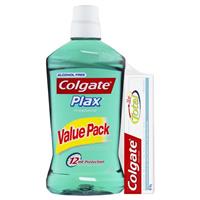 Colgate Plax 1LT + Total Toothpaste 80g