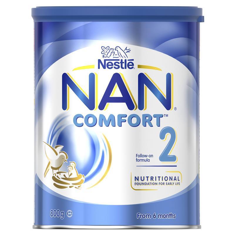 Buy NAN Comfort Formula Step 2 800g Online at Chemist Warehouse®