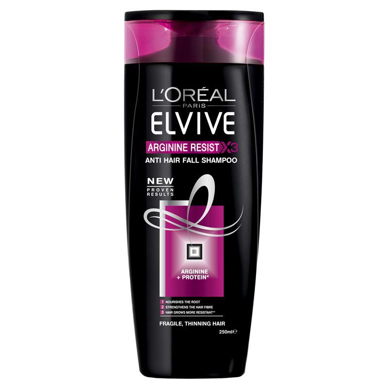 Buy L'Oreal Elvive Arginine Resist 3 Shampoo 250ml Online at Chemist