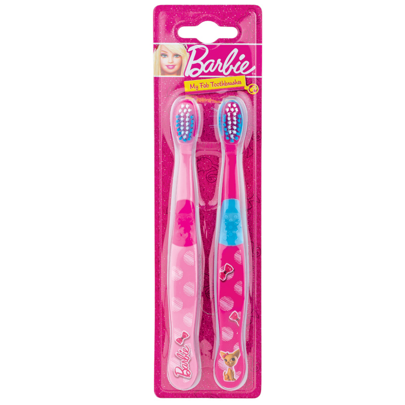 Barbie Toothbrushes 2 Pack Chemist Warehouse